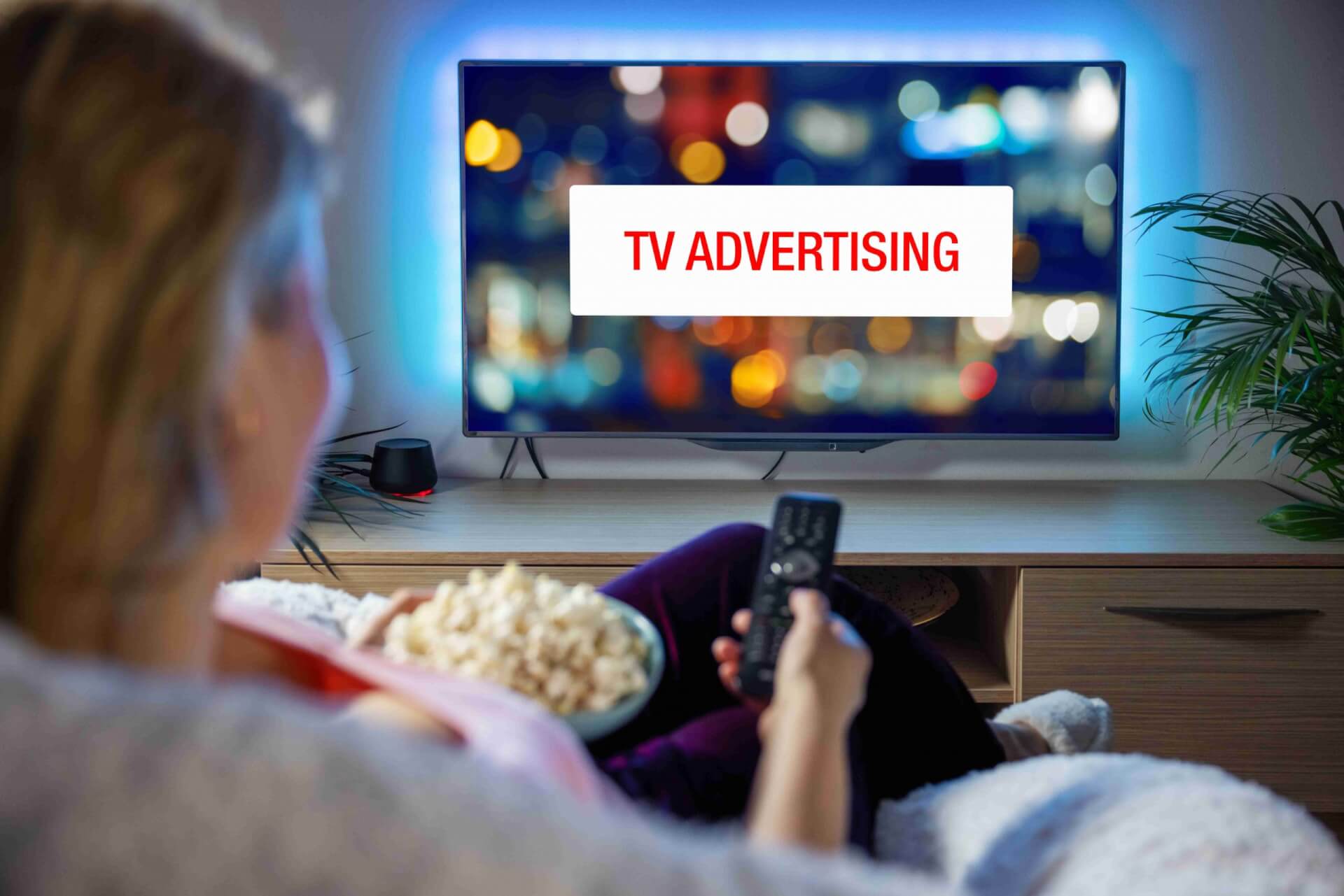 TV oglašavanje, gledanje televizije